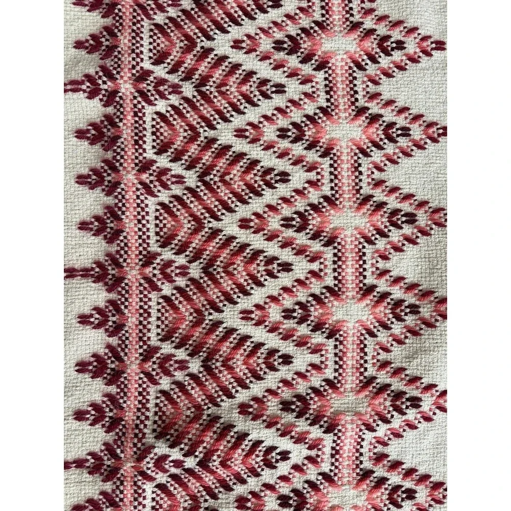 Handwoven Scandinavian Inspired Wall Hanging/Throw Signed Textile‎ 40x60 BOHO